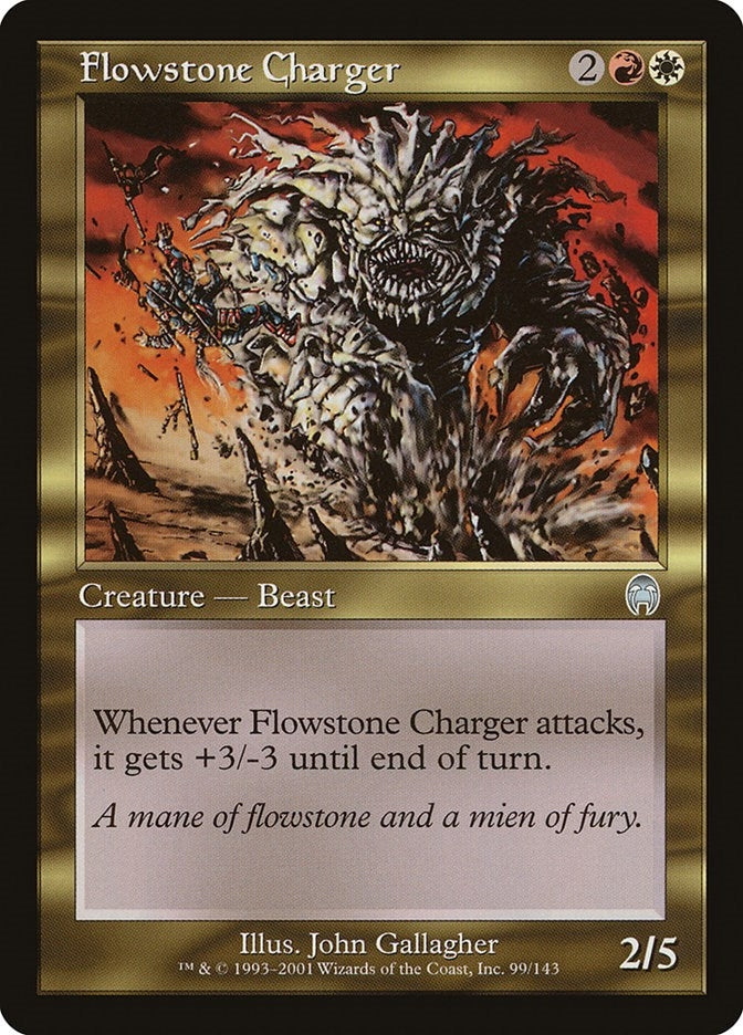 Image for Flowstone Charger (99) [Apocalypse] - Magic: The Gathering