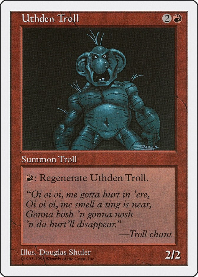 Image for Uthden Troll (17) [Anthologies] - Magic: The Gathering