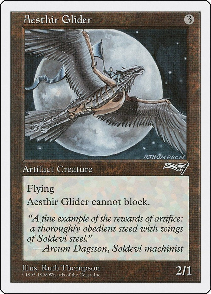 Image for Aesthir Glider (19) [Anthologies] - Magic: The Gathering
