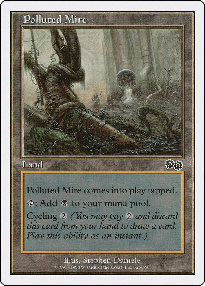 Image for Polluted Mire (323) [Anthologies] - Magic: The Gathering