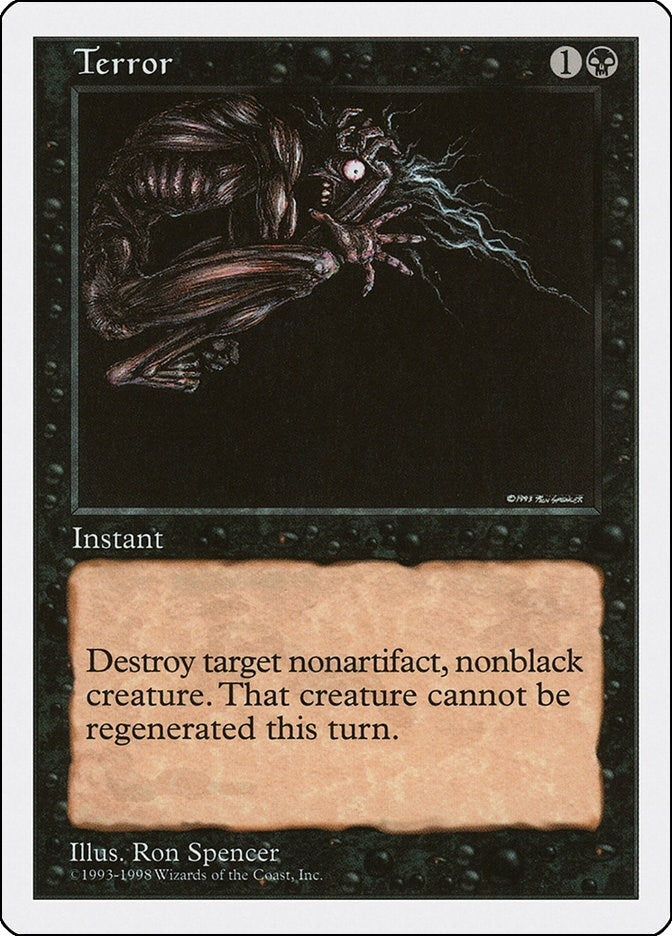 Image for Terror (25) [Anthologies] - Magic: The Gathering