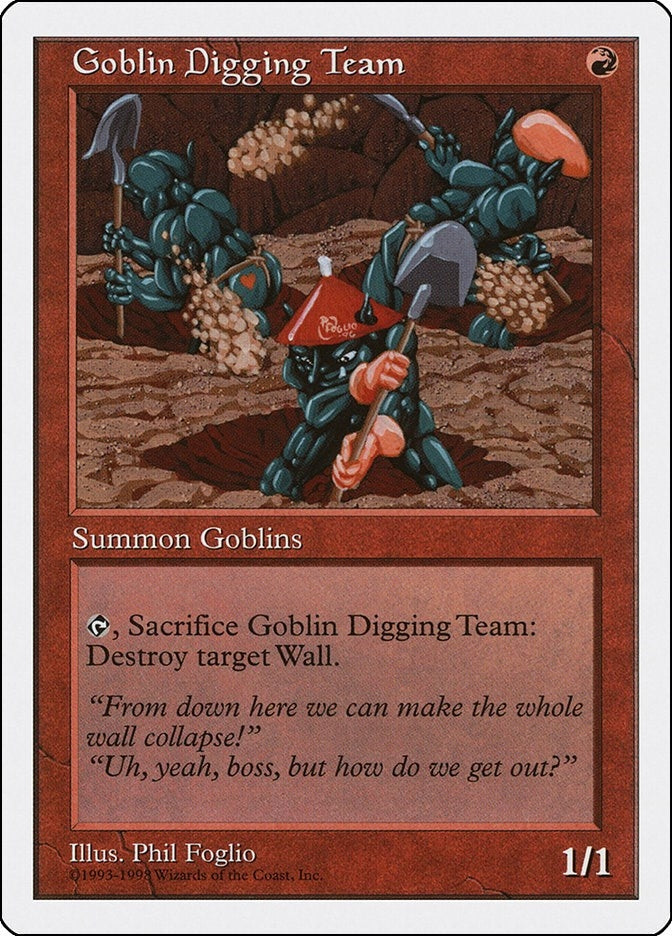 Image for Goblin Digging Team (28) [Anthologies] - Magic: The Gathering