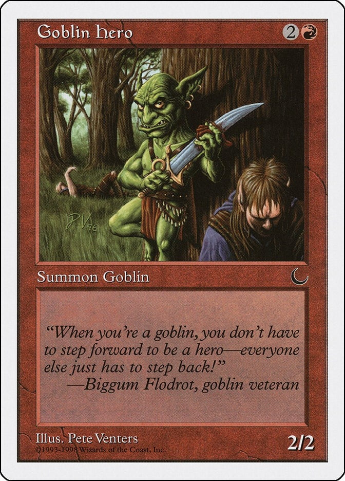 Image for Goblin Hero (30) [Anthologies] - Magic: The Gathering