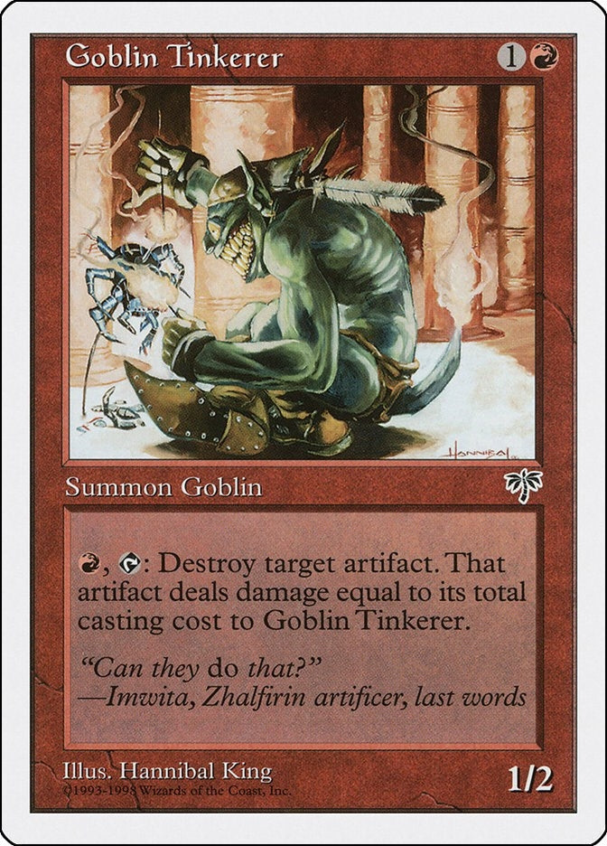 Image for Goblin Tinkerer (32) [Anthologies] - Magic: The Gathering