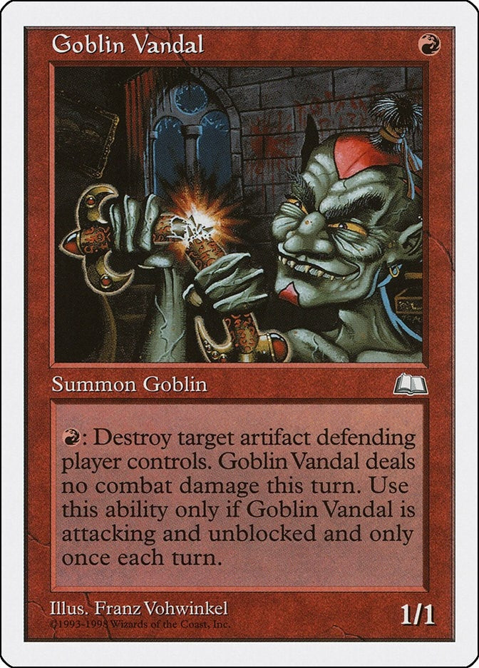 Image for Goblin Vandal (33) [Anthologies] - Magic: The Gathering