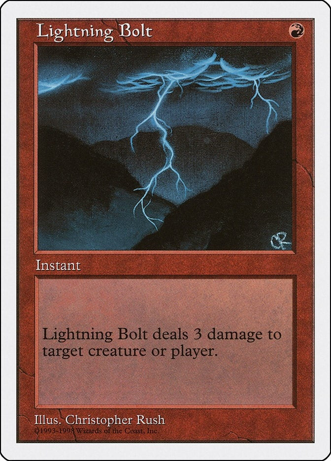 Image for Lightning Bolt (34) [Anthologies] - Magic: The Gathering