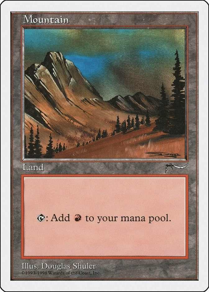 Image for Mountain (Arabian Nights) (40) [Anthologies] - Magic: The Gathering