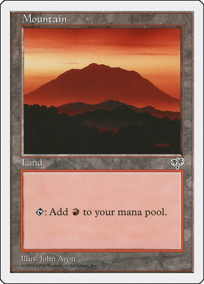 Image for Mountain (Mirage) (41) [Anthologies] - Magic: The Gathering