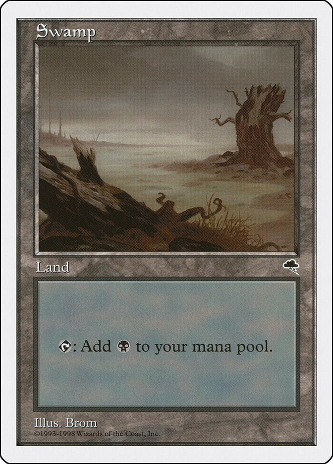 Image for Swamp (Tempest) (43) [Anthologies] - Magic: The Gathering