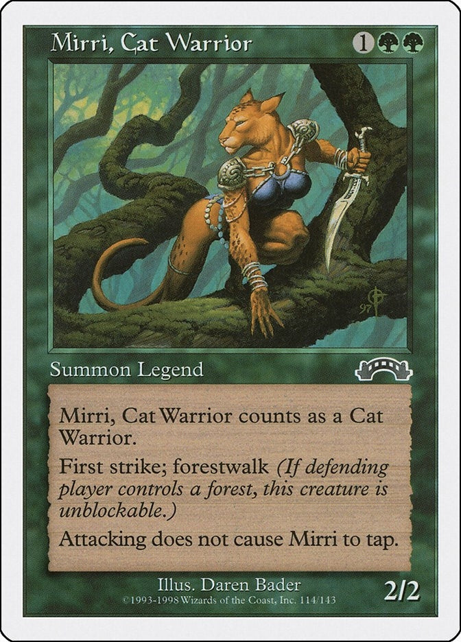 Image for Mirri, Cat Warrior (114) [Anthologies] - Magic: The Gathering