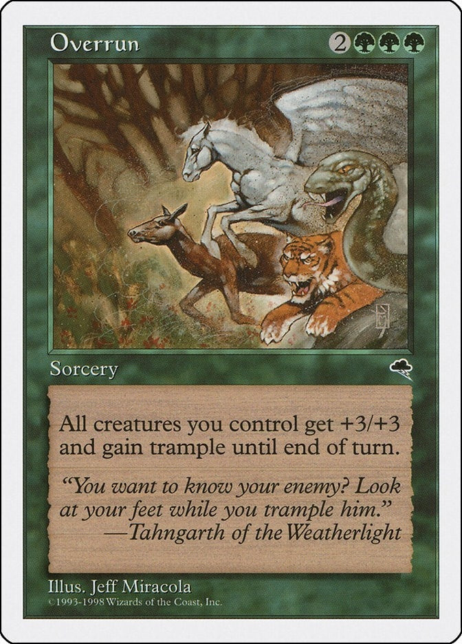 Image for Overrun (54) [Anthologies] - Magic: The Gathering
