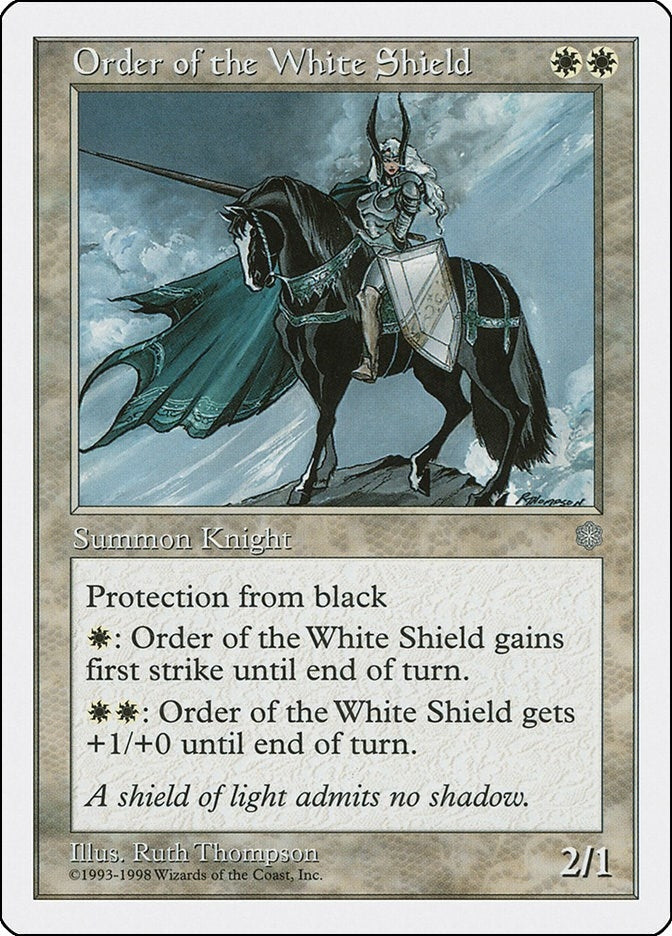 Image for Order of the White Shield (55) [Anthologies] - Magic: The Gathering