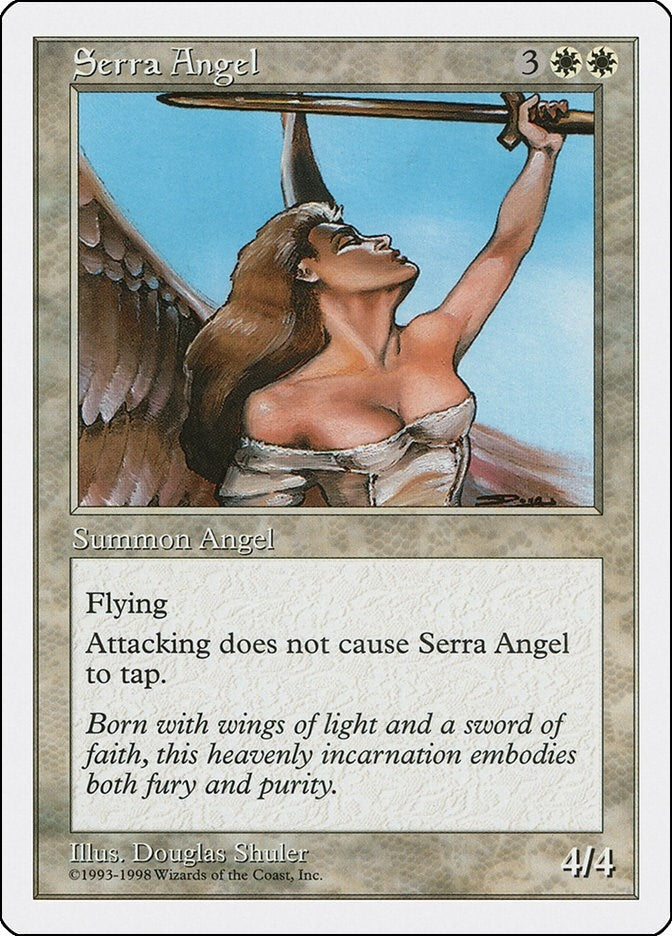 Image for Serra Angel (57) [Anthologies] - Magic: The Gathering