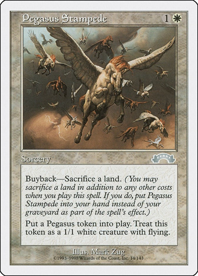 Image for Pegasus Stampede (14) [Anthologies] - Magic: The Gathering