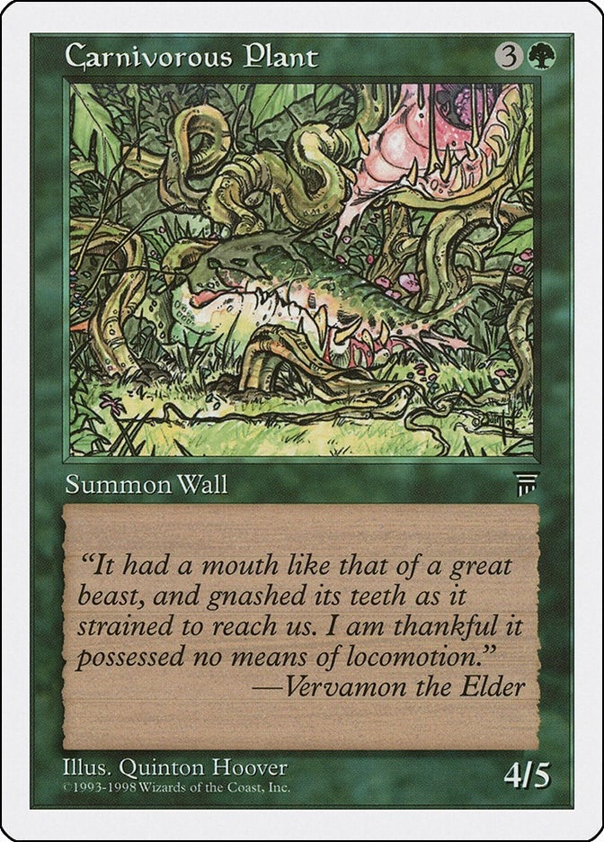 Image for Carnivorous Plant (65) [Anthologies] - Magic: The Gathering