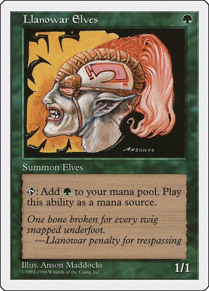 Image for Llanowar Elves (69) [Anthologies] - Magic: The Gathering