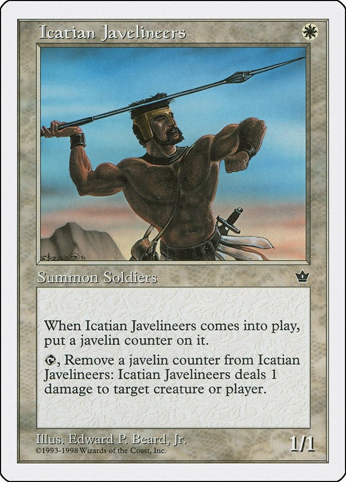 Image for Icatian Javelineers (77) [Anthologies] - Magic: The Gathering