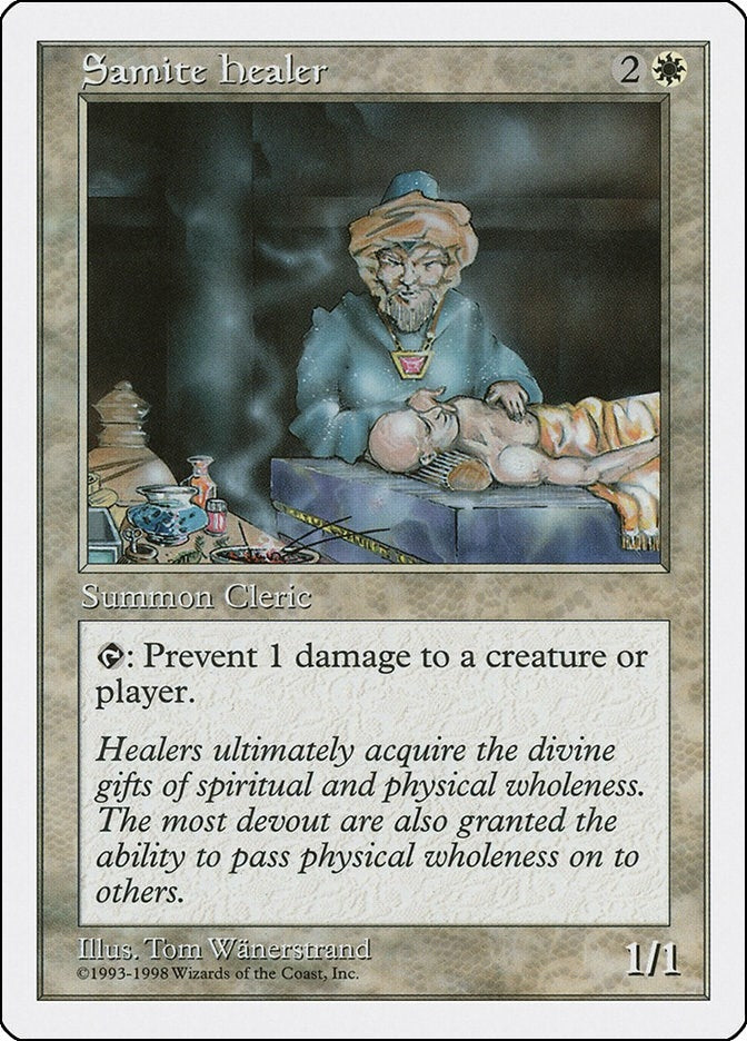 Image for Samite Healer (81) [Anthologies] - Magic: The Gathering