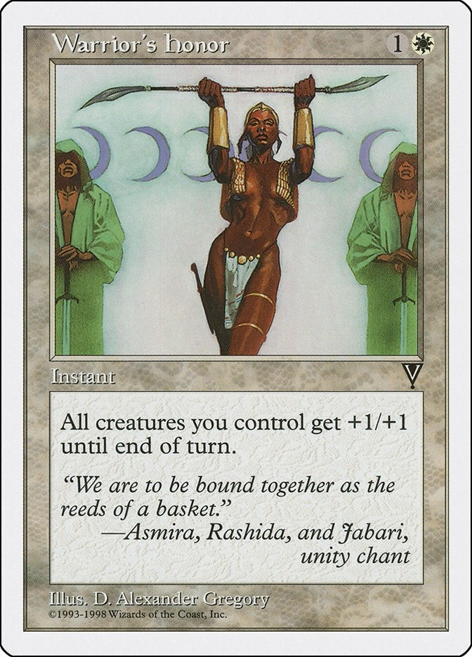 Image for Warrior's Honor (82) [Anthologies] - Magic: The Gathering