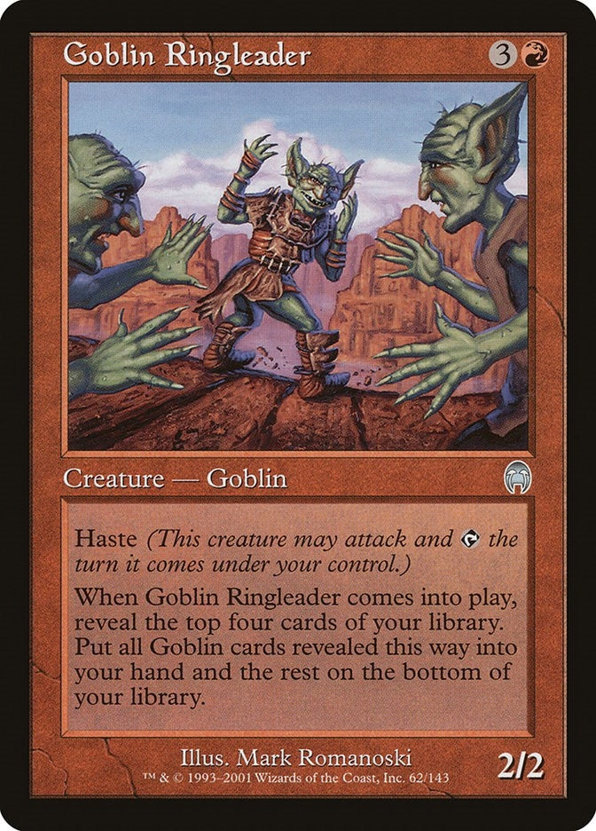 Image for Goblin Ringleader (62) [Apocalypse] - Magic: The Gathering