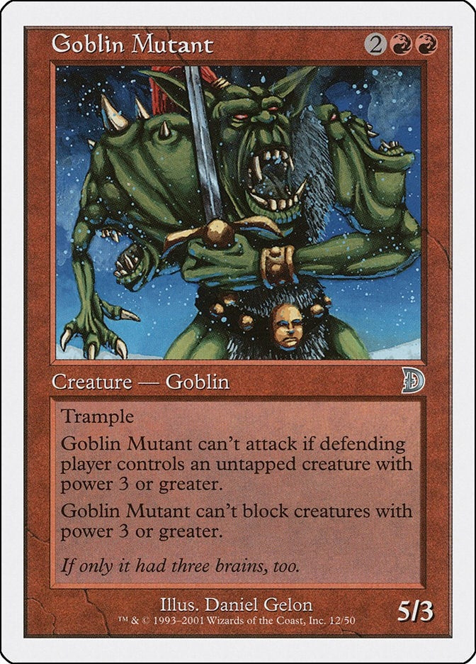 Image for Goblin Mutant (12) [Deckmasters Garfield vs Finkel] - Magic: The Gathering
