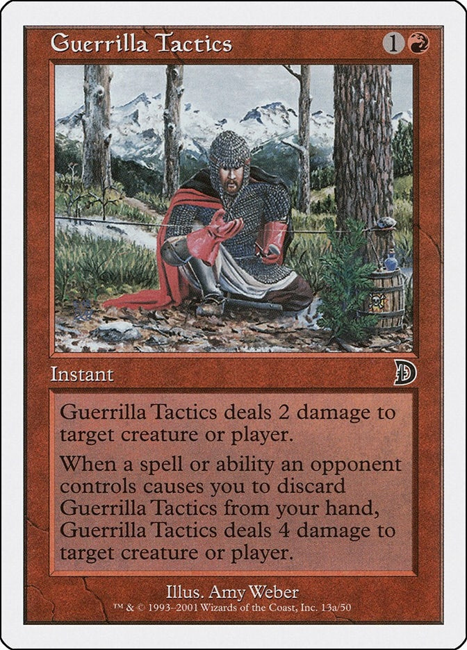 Image for Guerrilla Tactics (13a) (13a) [Deckmasters Garfield vs Finkel] - Magic: The Gathering