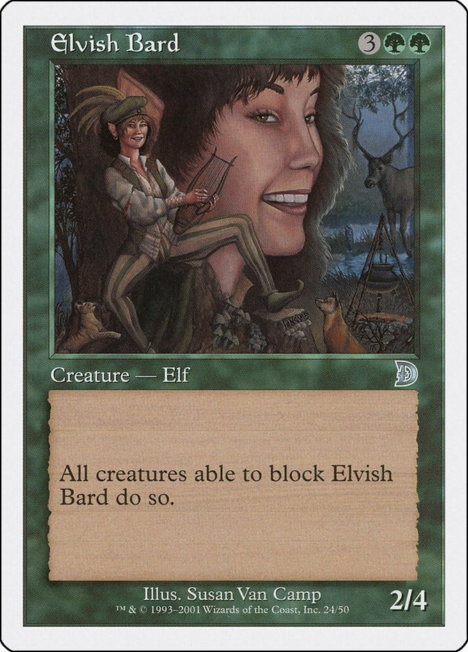Image for Elvish Bard (24) [Deckmasters Garfield vs Finkel] - Magic: The Gathering