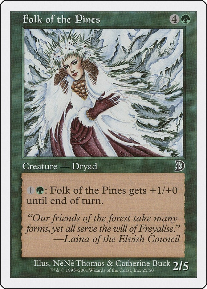 Image for Folk of the Pines (25) [Deckmasters Garfield vs Finkel] - Magic: The Gathering