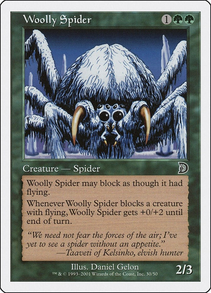 Image for Woolly Spider (30) [Deckmasters Garfield vs Finkel] - Magic: The Gathering