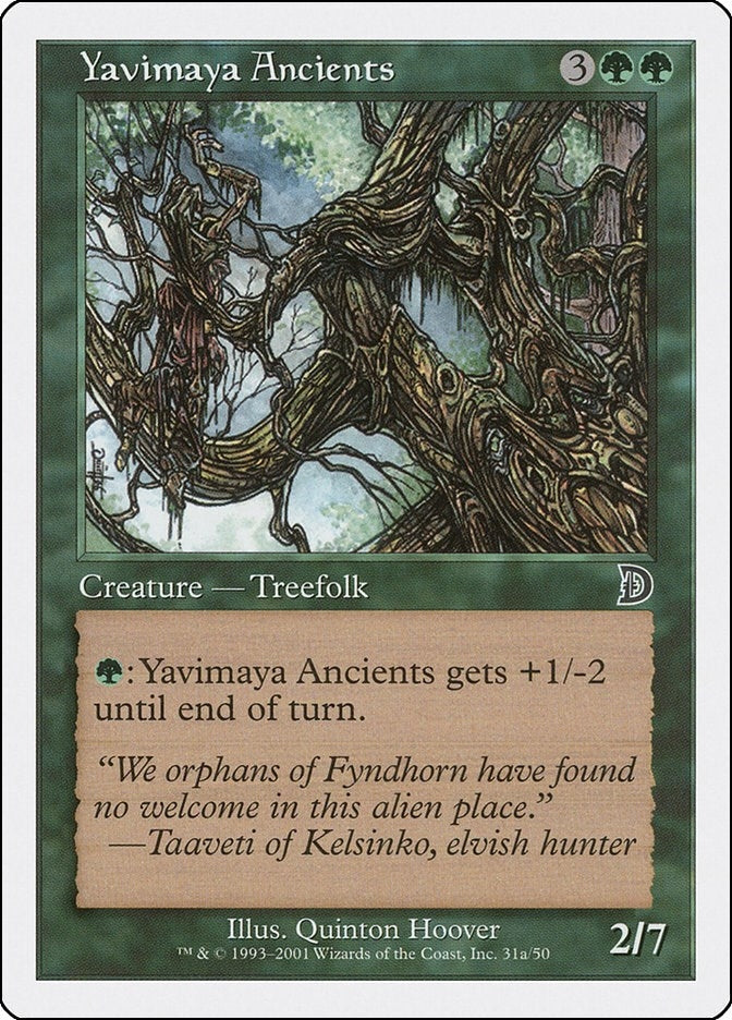 Image for Yavimaya Ancients (31a) (31a) [Deckmasters Garfield vs Finkel] - Magic: The Gathering