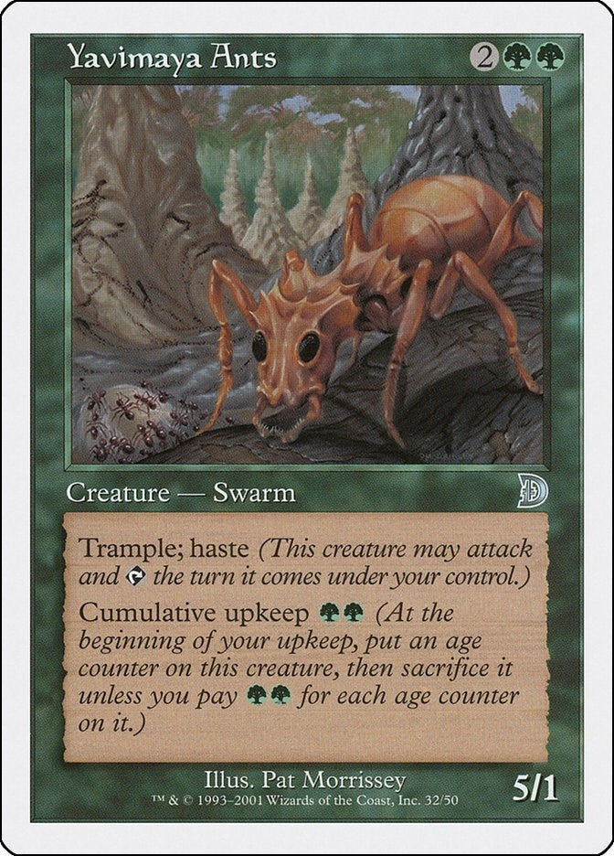 Image for Yavimaya Ants (32) [Deckmasters Garfield vs Finkel] - Magic: The Gathering