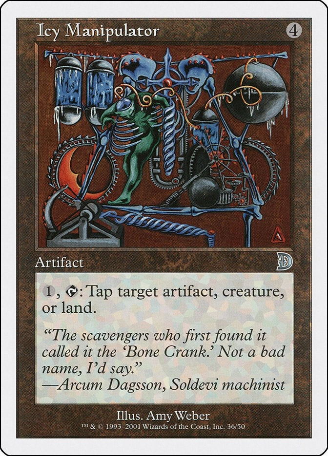 Image for Icy Manipulator (36) [Deckmasters Garfield vs Finkel] - Magic: The Gathering