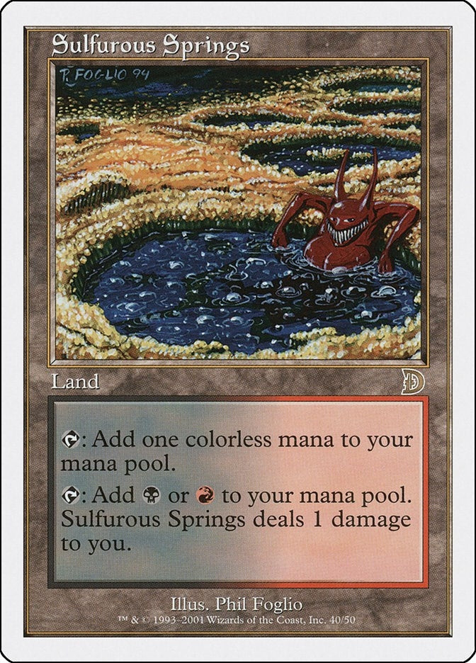 Image for Sulfurous Springs (40) [Deckmasters Garfield vs Finkel] - Magic: The Gathering