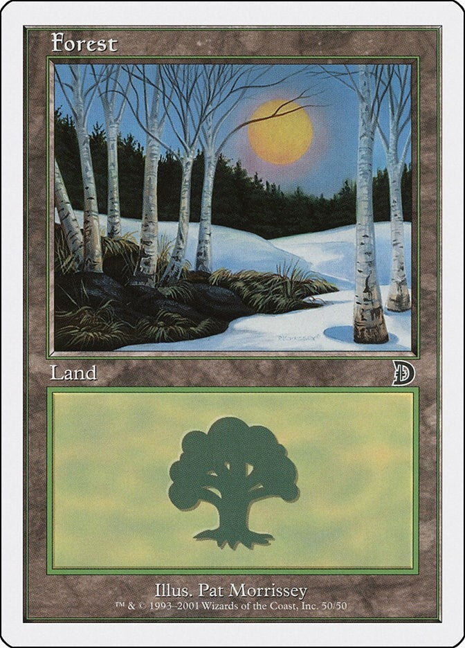 Image for Forest (50) (50) [Deckmasters Garfield vs Finkel] - Magic: The Gathering