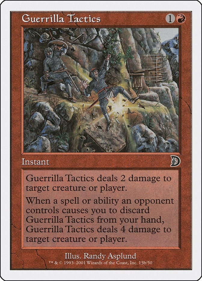 Image for Guerrilla Tactics (13b) (13b) [Deckmasters Garfield vs Finkel] - Magic: The Gathering