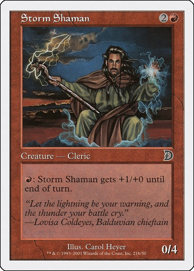 Storm Shaman (21b) (21b) [Deckmasters Garfield vs Finkel]