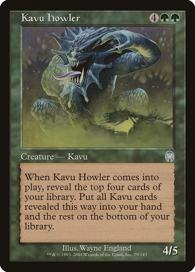 Image for Kavu Howler (79) [Apocalypse] - Magic: The Gathering