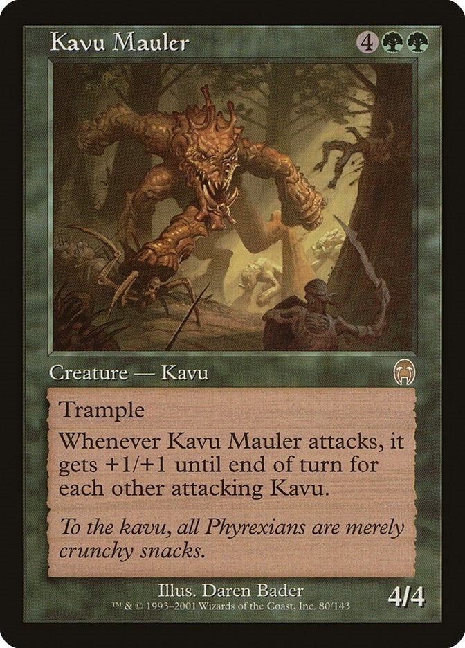 Image for Kavu Mauler (80) [Apocalypse] - Magic: The Gathering