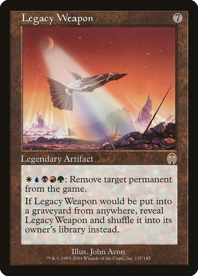 Image for Legacy Weapon (137) [Apocalypse] - Magic: The Gathering