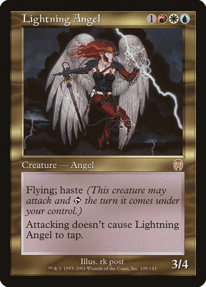 Image for Lightning Angel (108) [Apocalypse] - Magic: The Gathering