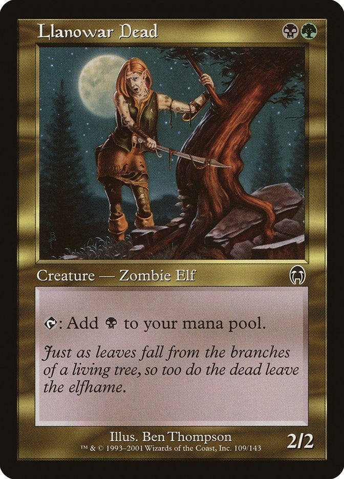 Image for Llanowar Dead (109) [Apocalypse] - Magic: The Gathering