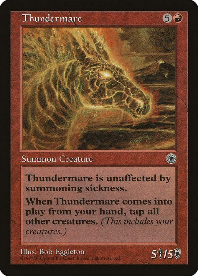Image for Thundermare [Portal] - Magic: The Gathering