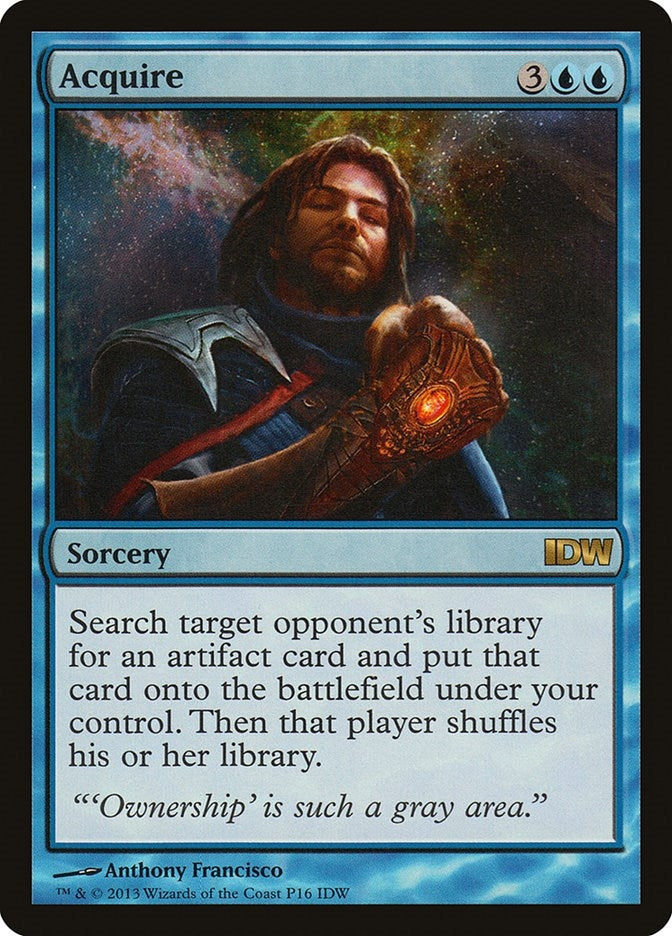 Image for Acquire (IDW Comics 2014) (16) [Media Promos] - Magic: The Gathering