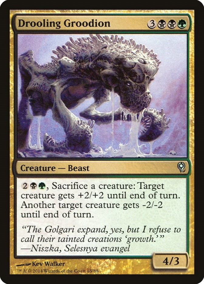 Image for Drooling Groodion (65) [Jace vs. Vraska] - Magic: The Gathering