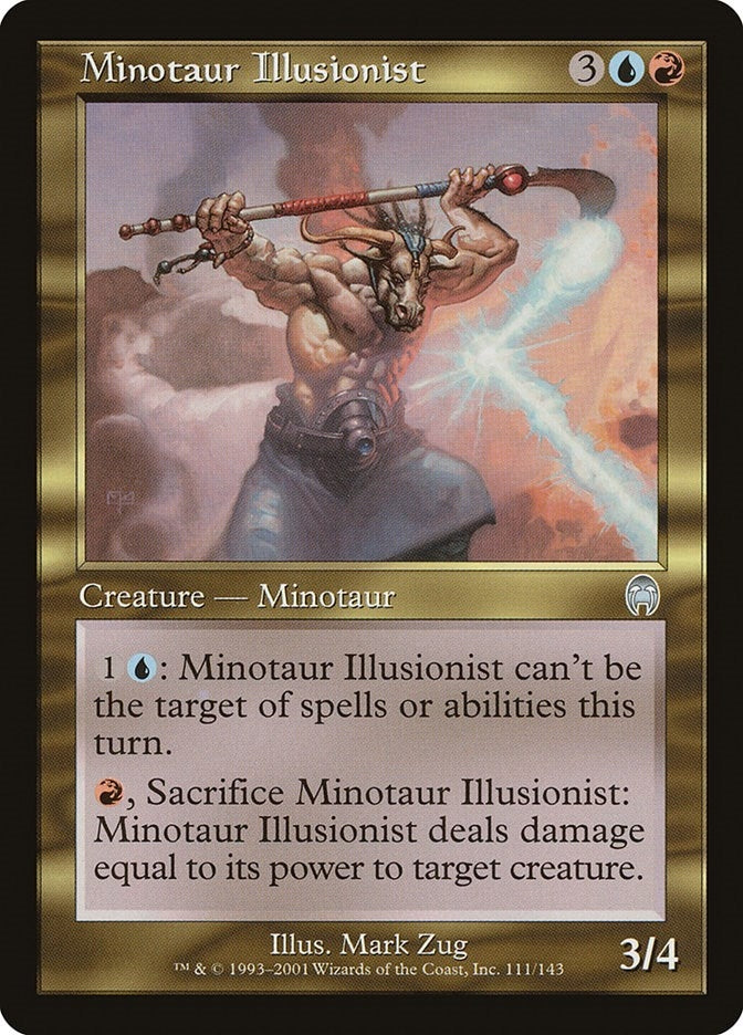 Image for Minotaur Illusionist (111) [Apocalypse] - Magic: The Gathering