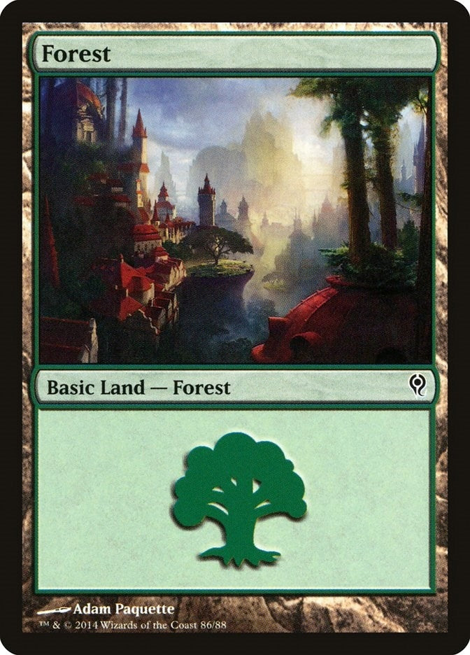 Image for Forest (86) (86) [Jace vs. Vraska] - Magic: The Gathering