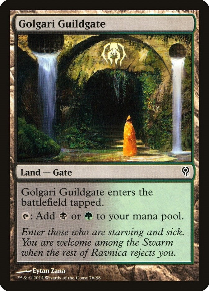 Image for Golgari Guildgate (76) [Jace vs. Vraska] - Magic: The Gathering