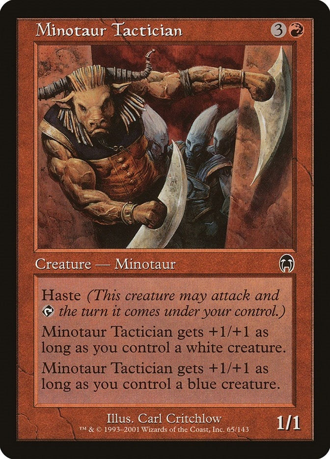 Image for Minotaur Tactician (65) [Apocalypse] - Magic: The Gathering
