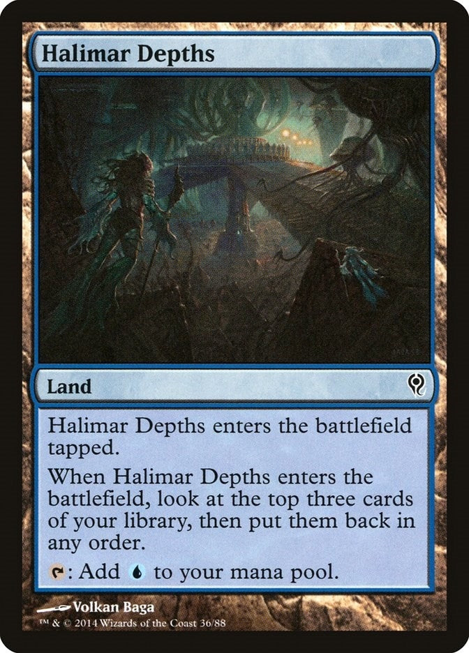 Image for Halimar Depths (36) [Jace vs. Vraska] - Magic: The Gathering