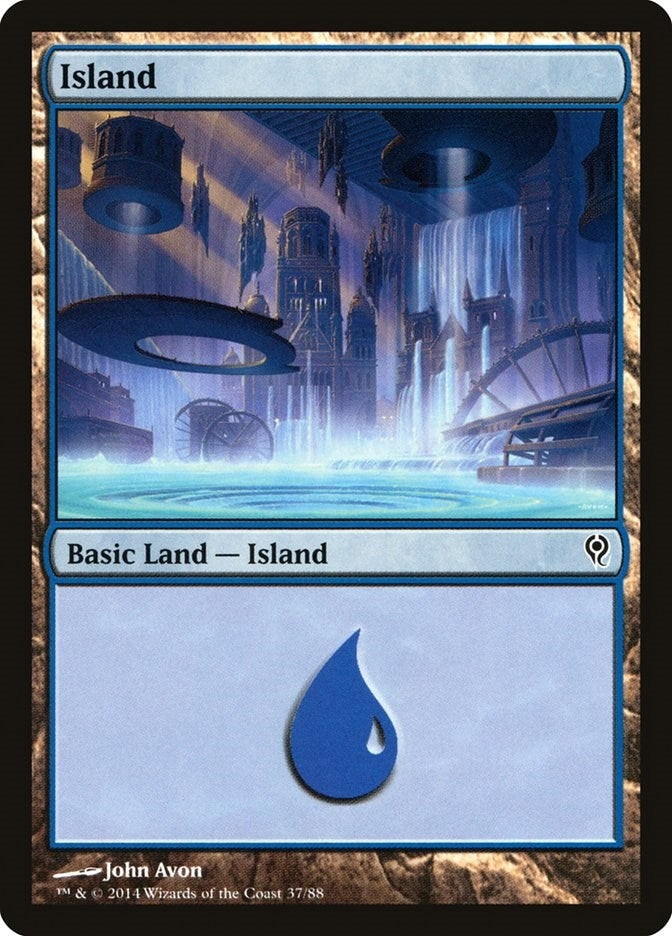 Image for Island (37) (37) [Jace vs. Vraska] - Magic: The Gathering